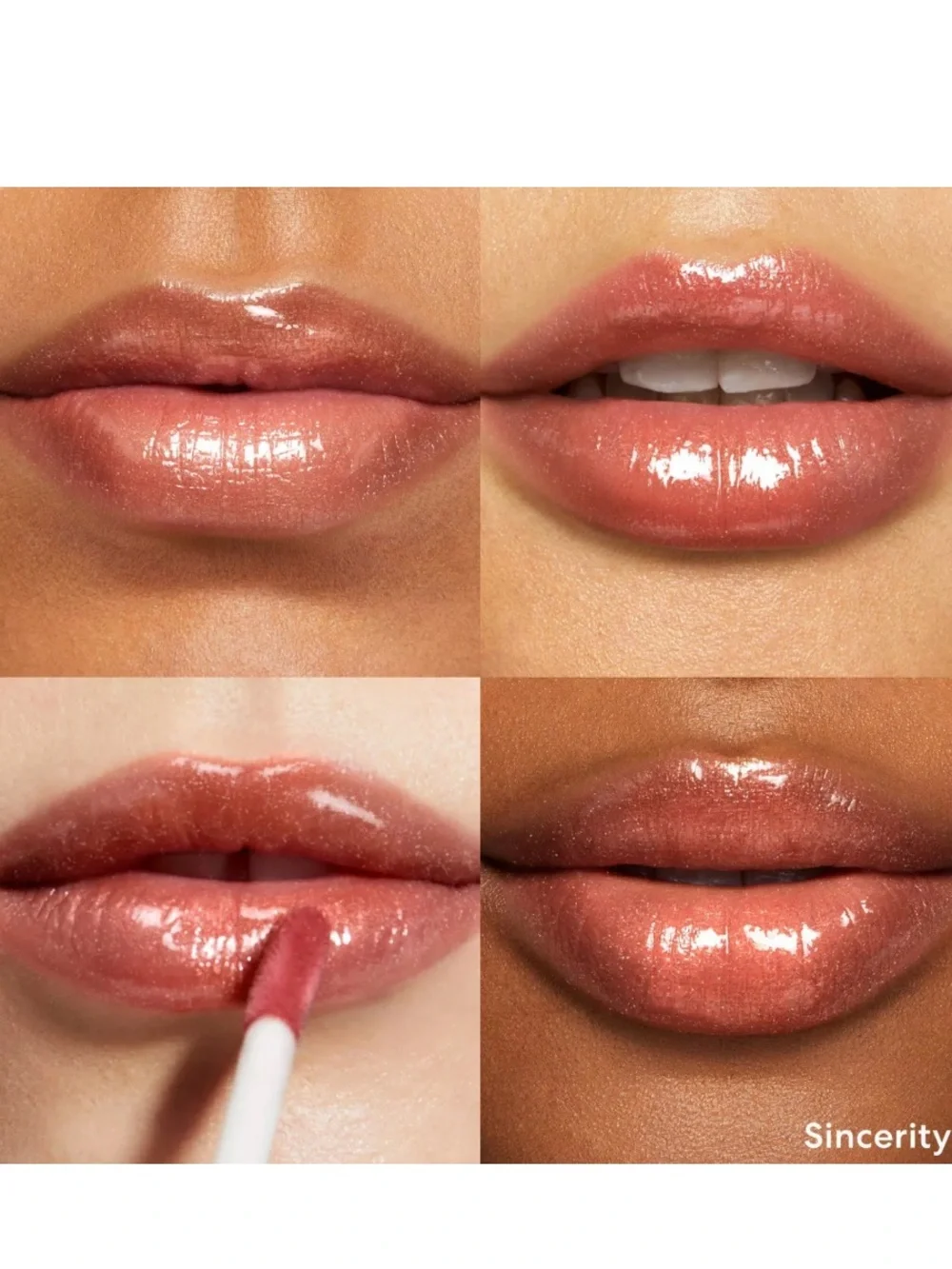 bareMinerals Lip Gloss-Balm Mini in Sincerity 2ml BRAND NEW IN BOX